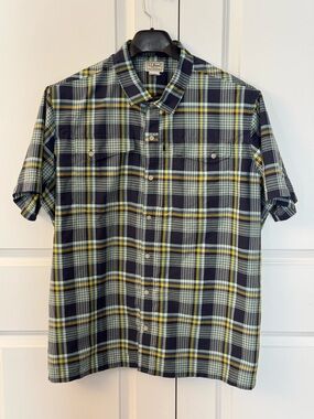 Men's L.L. Bean SunSmart Cool Weave Shirt Short-Sleeve Button Up Size XXL